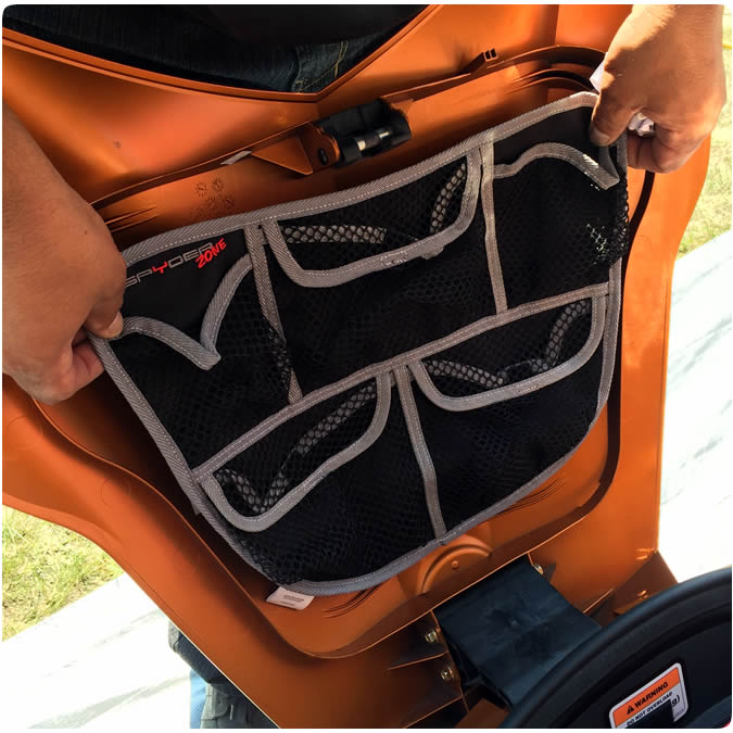 SpyderZone 5-Pocket Mesh Front Trunk Frunk Organizer for the Can-Am  Spyder RT / ST / GS / RS