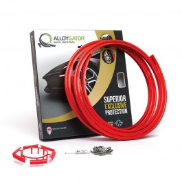 AlloyGator Wheel Rim Protectors for the Can-Am Ryker (Set of 4) Red