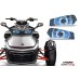 AMR Racing Headlight Eye Graphics Kit for the Can-Am Spyder F3 (Pair) (2015-2023)