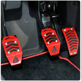 Assault Industries Fitted F1 Pedal Covers for the Polaris Slingshot (Set of 3) (2015-16)