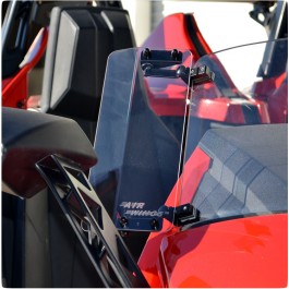 Baker Clamp-On Adjustable Windshield Air Wings for the Polaris Slingshot (Set of 2)