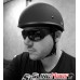 World's Smallest & Lightest DOT Approved Beanie Helmet - Flat Black Fiberglass