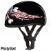Daytona 1/2 Shell Skull Cap Graphic Series Helmet (DOT Approved)