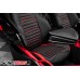 F1 Supreme Series Stripe Pattern Seat Covers for the Polaris Slingshot (Set of 2)