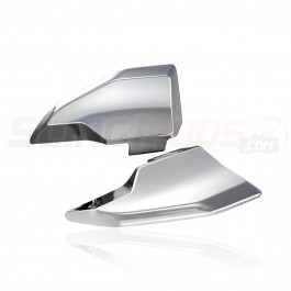 TwinArt Chrome Passenger Floorboard Covers for the Honda Gold Wing (Set of 2) (2018+)