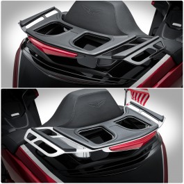 GoldStrike Trunk Mounted Luggage Rack with LED Run & Brake Light Integration for the Honda Gold Wing Tour (2021+)