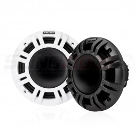 Kicker KMXL Series 6.5" LED Marine Coaxial Speakers with Horn Loaded Compression Tweeters (Pair)