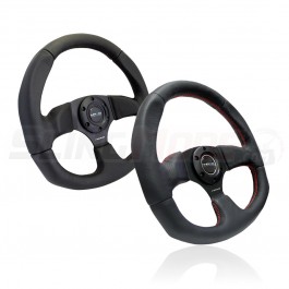 ORANGE & BLACK Steering wheel kit with quick release for the Polaris Slingshot
