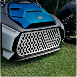 Premium Stainless Steel Diamond Center Grille for the Can-Am Ryker
