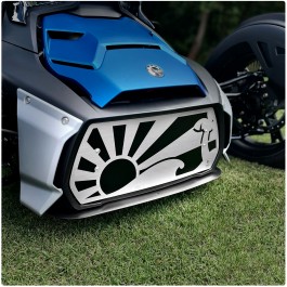 Premium Stainless Steel Paradise Center Grille for the Can-Am Ryker