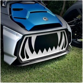 Premium Stainless Steel Wolfgang Center Grille for the Can-Am Ryker