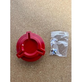 Chipped - Billet Aluminum Gas Cap for the Polaris Slingshot Gloss Red