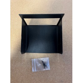 Scuffed - UAS Aluminum Double Din Stereo Dash Mounting Kit for the Polaris Slingshot (2020+) Black Powder Coated