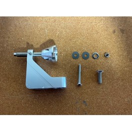 Open Box - Billet Aluminum Adjustable Master Cylinder Support Brace for the Polaris Slingshot (2015-19) Silver 