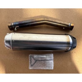 Blemished - Two Brothers Racing S1R Stainless Steel Slip-On Exhaust System for the Can-Am Ryker