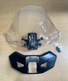 Open Box - EvolutionR Series Clear Adjustable "Touring" Wide Windshield for the Can-Am Ryker