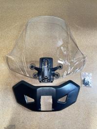 Open Box - EvolutionR Series Clear Adjustable "Touring" Wide Windshield for the Can-Am Ryker