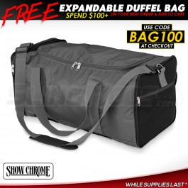 (1) FREE Hopnel Deluxe Expandable Duffel / Luggage Rack Bag with Any Order Over $100 (Use Code: BAG100)