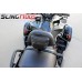 Show Chrome Adjustable Padded Driver Backrest with Storage Pouch for the Can-Am Spyder F3