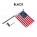 Show Chrome Flag Pole Kit with American Flag for the Polaris Slingshot (Single)