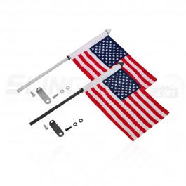 Flag Pole Kit with American Flag for the Polaris Slingshot (Single)