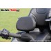 Show Chrome Adjustable Padded Driver Backrest with Storage Pouch for the Can-Am Spyder RT (2010-19)