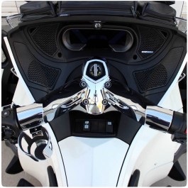 CLOSEOUT - SAVE $80!!! Chrome Handlebar Cover for the Can-Am Spyder RT (2010-19) 