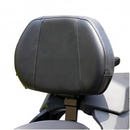 Show Chrome "Grande" Ballistic Series Padded 2-Up Adjustable Driver Backrest for the Can-Am Ryker