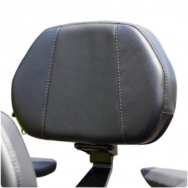 Show Chrome "Grande" Ballistic Series Padded Adjustable Passenger Backrest for the Can-Am Ryker