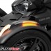 Show Chrome Slayer Front Fender LED Running Lights with Sequential Turn Signals for the Can-Am Ryker (Plug N' Play)
