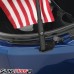 Black "Foldable" Trunk Mounted Flag Pole Kit for the Can-Am Spyder F3 Limited (2017+) & RT Limited (2020+)
