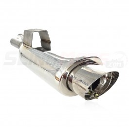 Silber Turbos Stainless Steel Oval Tunable Muffler for the Can-Am Ryker