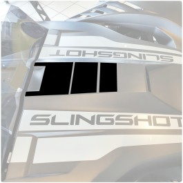 Slingfx Precut R-Spec Hood Scoop Graphics Kit for the Polaris Slingshot R & Roush Series (3 Piece Kit) (2022+)