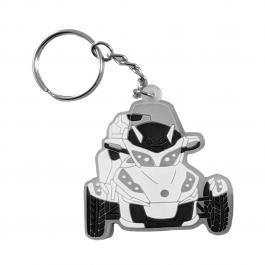 Waterproof Keychain for the Can-Am Spyder White