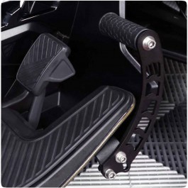 SpyderExtras Adjustable Foot Rests / Highway Pegs for the Can-Am Spyder RT (Pair) (2020+)