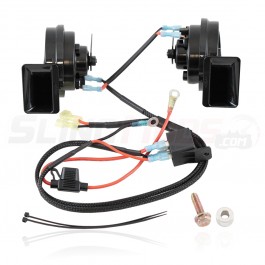 SpyderExtras Black Dual Horn Kit for the Can-Am Spyder RT (2020+)