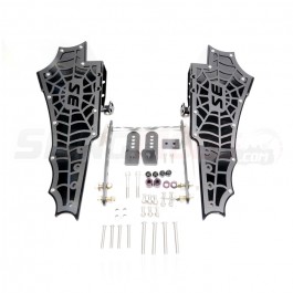 SE Performance Front Floorboard Kit with Highway Pegs for the Can-Am Spyder F3 Limited (Pair)