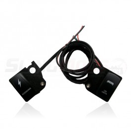 SpyderExtras 12 Volt Docking Station Dual Switch "Add On" Module for the Can-Am Spyder F3