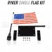 Adjustable Single & Dual Flag Holder Kits for the Can-Am Ryker
