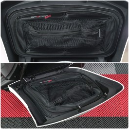 SpyderZone Rear Saddlebag & Trunk Lid Zippered Pockets for the Can-Am Spyder RT (3 Piece Kit) (2010-19)