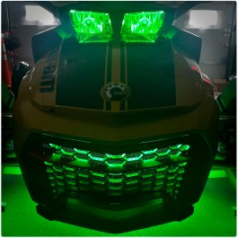 TricLED Chaser UnderGlow LED Lighting Kit with Remote for the Can-Am Spyder F3