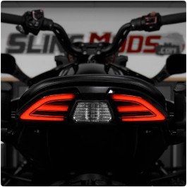 Plug N' Play Smoked LED Tail Lights with Run, Brake & Turn Signal Integration for the Can-Am Spyder F3 & F3S (Set of 2)
