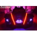 TricLED HoodLinez Smoked LED Accent Hood Strips for the Polaris Slingshot (Pair)