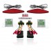 TricLED Saddlebag Red LED Running Light Safety Reflectors for the Can-Am Spyder RT (Set of 2) (2010-19)