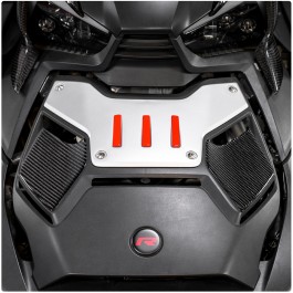 Tufskinz Peel & Stick Colored Hood Line Inserts for the Can-Am Ryker Rally (3 Pieces) (2019-2021)