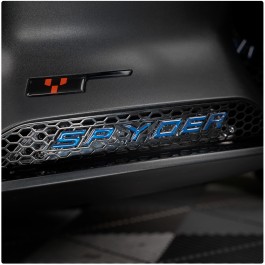 Tufskinz Peel & Stick Spyder Lettering Kit for use with the Hypnotic Concepts Center Grille Insert (6 Pieces) (2020+)
