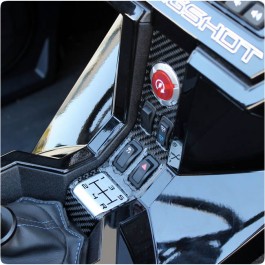 TufSkinz Peel & Stick Colored Accent Center Switch Panel Trim for the Polaris Slingshot (2018-2019)