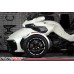 Tufskinz Front Wheel Trim Kit for the Can-Am Spyder F3-L (2019-21), RT-L (2019 Only) & RT Base (2020-21 Only) (20 Pieces)