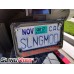 Personalized Motorcycle License Plate Frame Designer with Customizable Color & Text Field