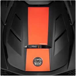 Tufskinz Peel & Stick Center Hood Accent Kit for use with the Panther Customs Body Kit for the Can-Am Ryker (2 Pieces)